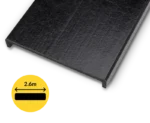 Charcoal Retaining Wall Capping for Concrete Sleepers (Plastic)