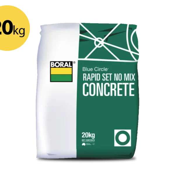 20kg Boral Rapid Set No Mix Concrete Bag