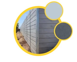 Plain Smooth Face Concrete Sleepers for Retaining Walls Sold by Sunset Sleepers