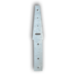 Arrow Galvanised Steel Fence Post Bracket for Steel Retaining Walls by Sunset Sleepers 1
