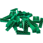 Plastic Wedges for Retaining Wall Projects Sold by Sunset Sleepers