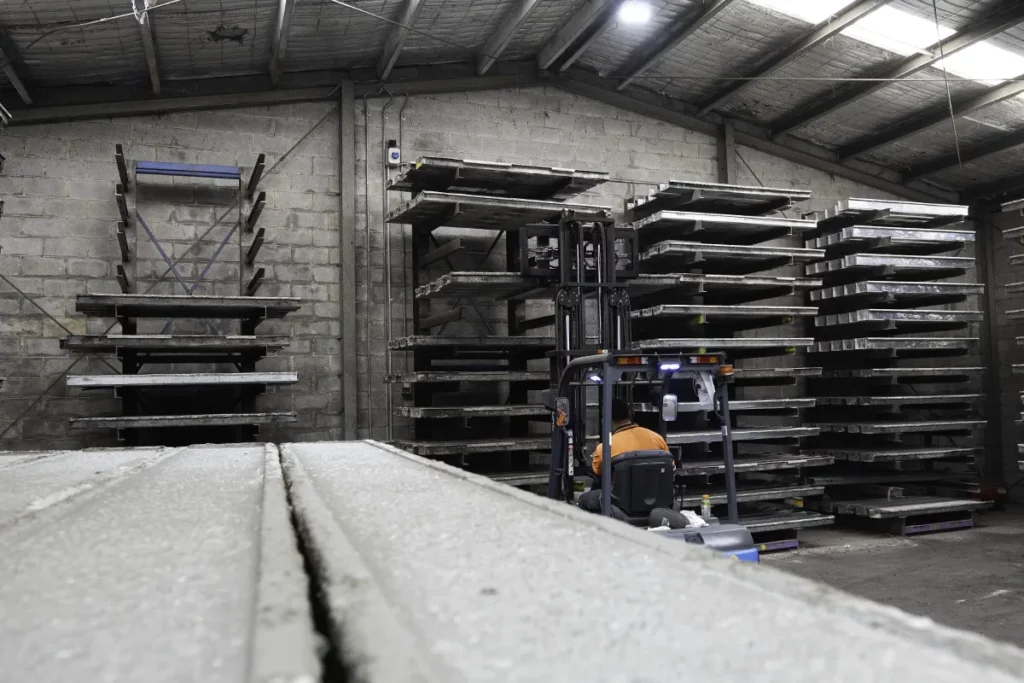 Curing Process of Concrete Sleepers