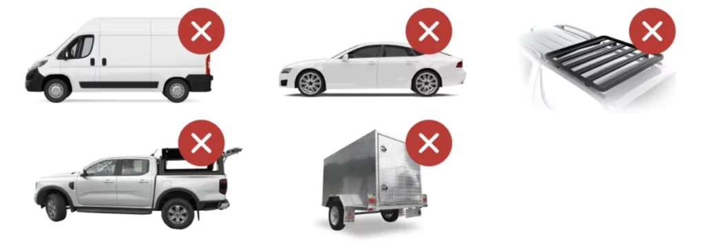 Vehicles NOT Allowed for Concrete Sleeper Pickup at Sunset Sleepers