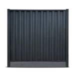 Sunset Sleepers Concrete Under Fence Plinth Sleeper 50mm by 2400mm in Charcoal Colour Ft