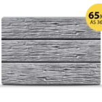 Charcoal Cedar Grain Woodgrain 65MPA Concrete Sleeper For Delivery In Greater Sydney Region