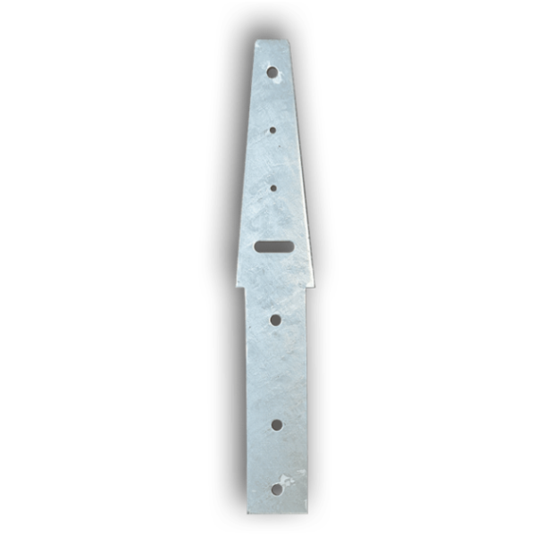 6mm Arrow Steel Fence Bracket / Fence Cleats for Retaining Walls Posts