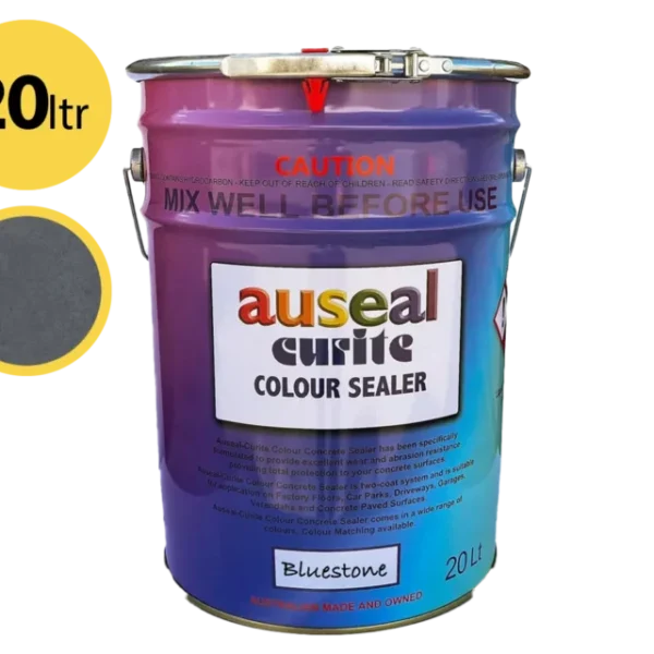 Auseal EC25 Bluestone (Charcoal) Sealer 20L for Concrete Sleepers