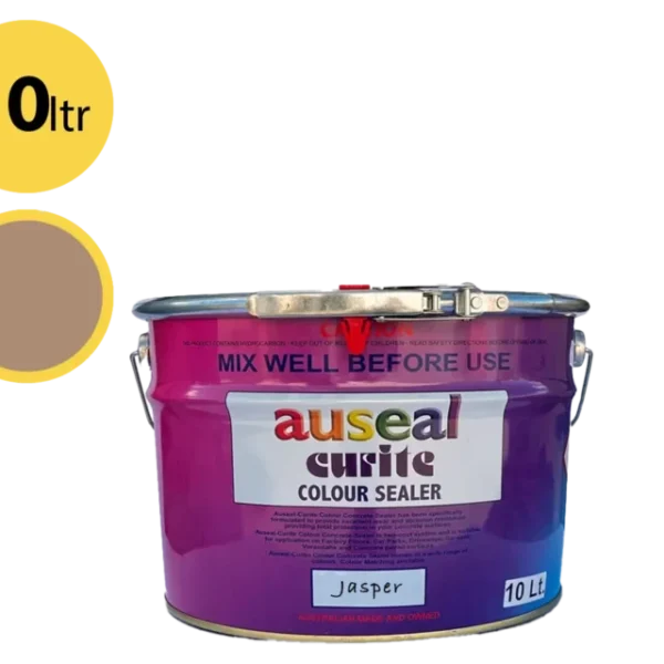 Auseal EC25 Jasper (Brown) Sealer 10L for Concrete Sleepers