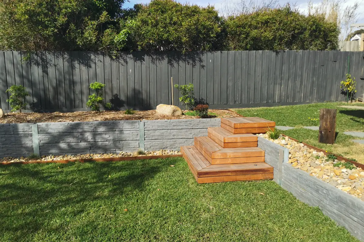 Increase Your Home’s Value with a Concrete Sleeper Retaining Wall