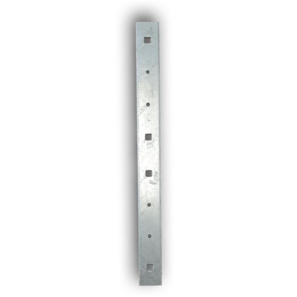 6mm Straight Steel Fence Bracket / Fence Cleats for Retaining Walls Posts